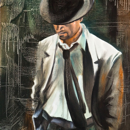 Stylish Man Canvas Print