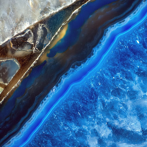 Blue Stone Canvas Print