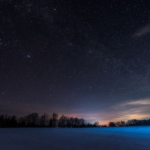 Carpathian Mountains at Night Canvas Print