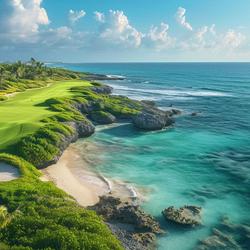 Emerald Shores Golf Course Canvas Print