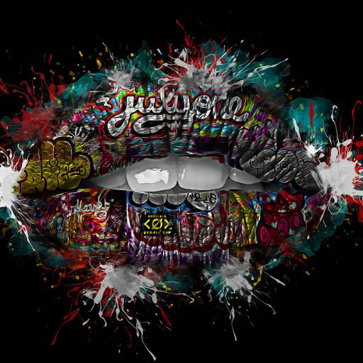Graffiti Lips - Johanjjf Canvas Print