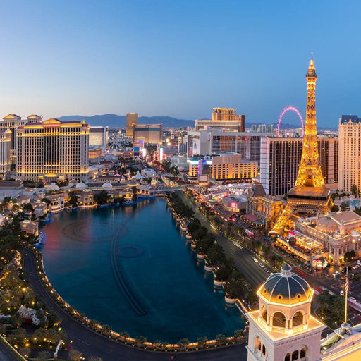 Las Vegas Skyline Canvas Print