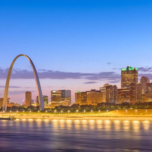 St Louis Skyline Canvas Print