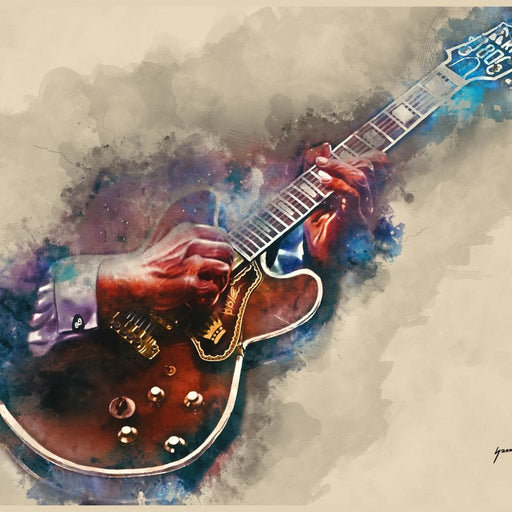 BB King's Guitar - Abraham Szomor Canvas Print