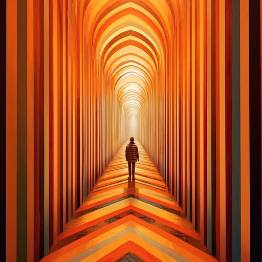 Technicolor Dream Fusion Canvas Print