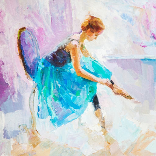Gracious Ballerina Canvas Print