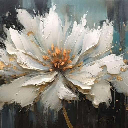 Elegant Flower Bloom 15 - Tanni Cylon Canvas Print