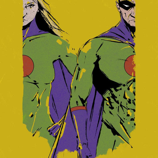 Superheroes - Gareth Doyle Art Canvas Print