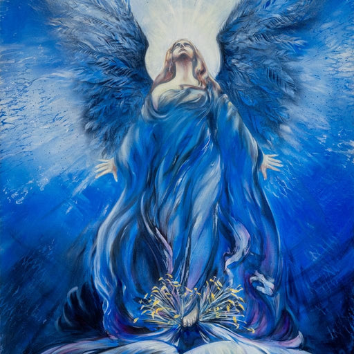 Blue Angel Canvas Print