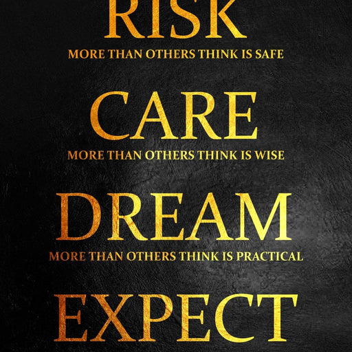 Risk More - ABConcepts Canvas Print