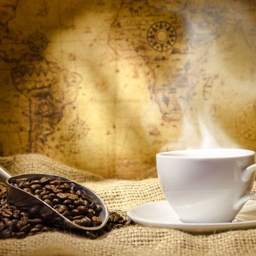 World of Coffee Canvas Print