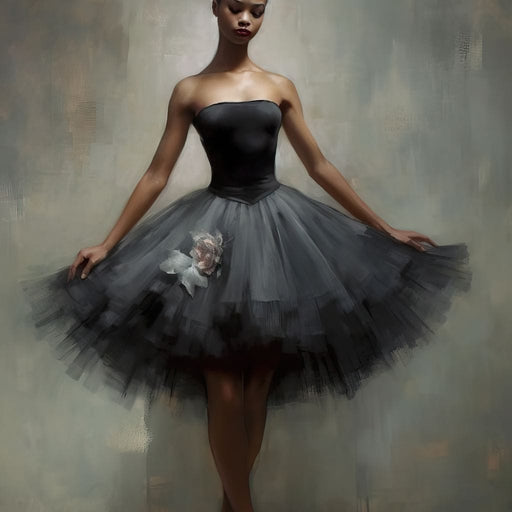 Lovely Ballerina Canvas Print
