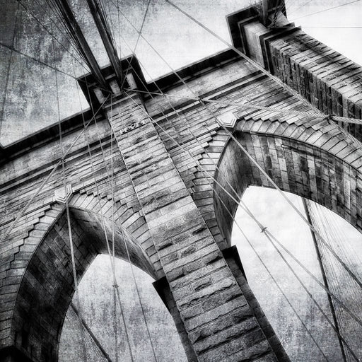 Brooklyn Bridge Arch Canvas Print