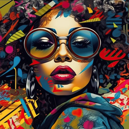 Funky Queen - Cole Williams Canvas Print