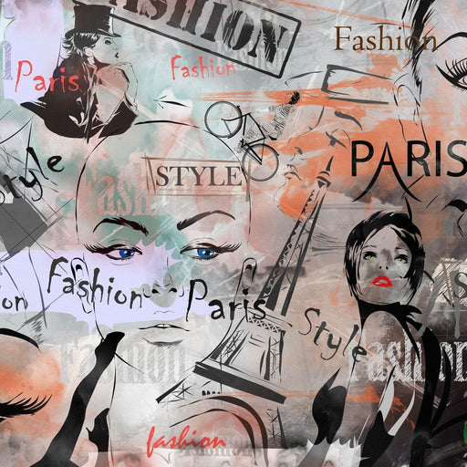 Paris Fashion Canvas Print
