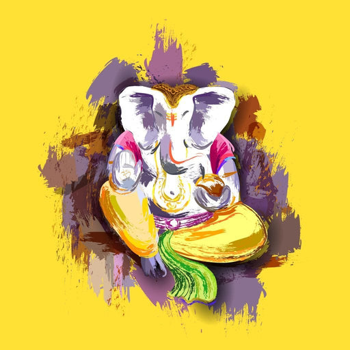 Jai Shree Ganesh Canvas Print