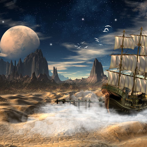 Fantasy Sea Canvas Print