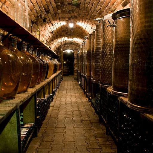 Wine Cellar Corridor Canvas Print
