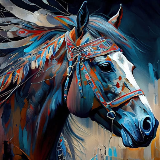 Cherokee Horse 3 - Alicia Smith Canvas Print
