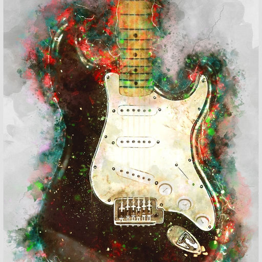 Eric Clapton's Guitar - Abraham Szomor Canvas Print