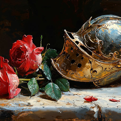 Two Roses Canvas Print