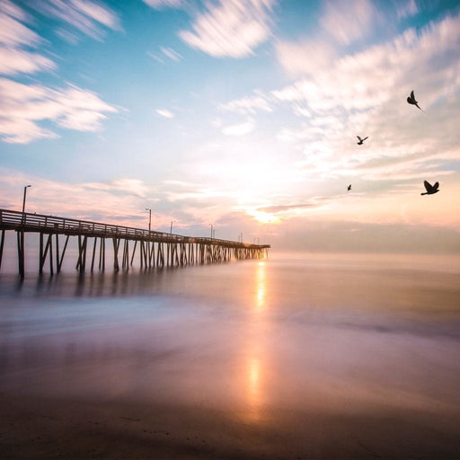 Virginia Beach Sunrise paintings by Lucas Moore