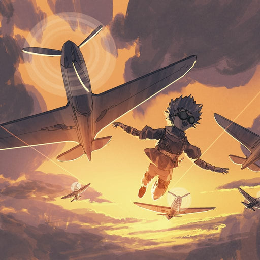 The Boy Flying Canvas Print