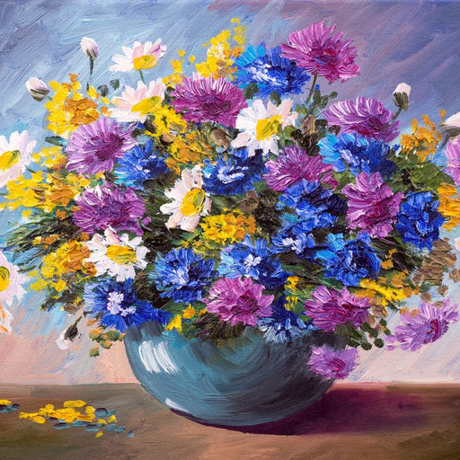 Bouquet of Wildflowers Canvas Print