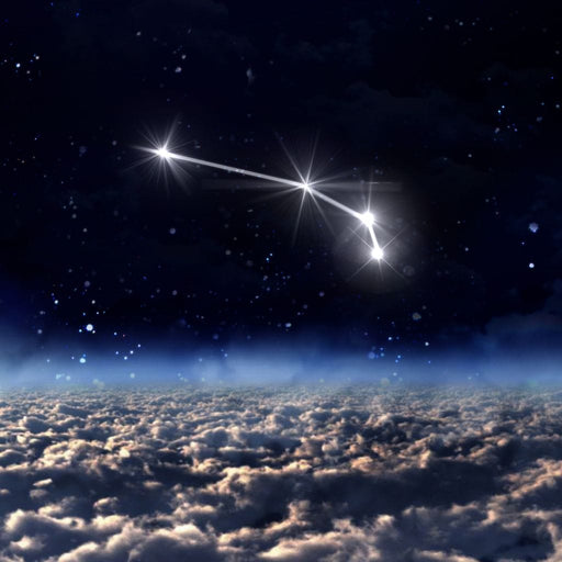 Aries Horoscope Constellation Canvas Print