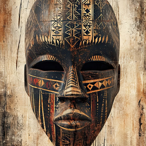 Tribal Echoes of Ancestry Canvas Print