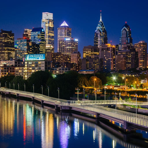 Philadelphia Skyline Canvas Print