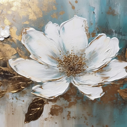 Elegant Flower Bloom 02 - Tanni Cylon Canvas Print