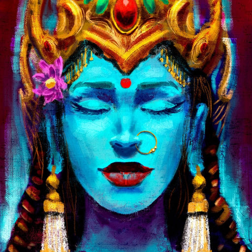 Hindu Goddess Canvas Print