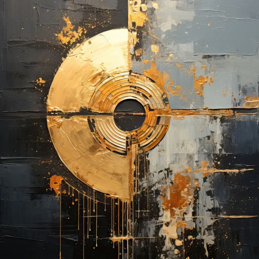 Eclipse in Golden Splendor - Tanni Cylon Canvas Print