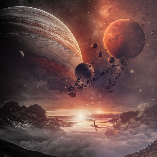 Surreal Space - FNDesign Canvas Print