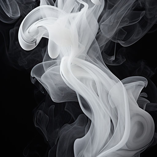 Airy Smoke Resin Canvas Print