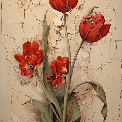 Tulips Resilience Dance Canvas Print