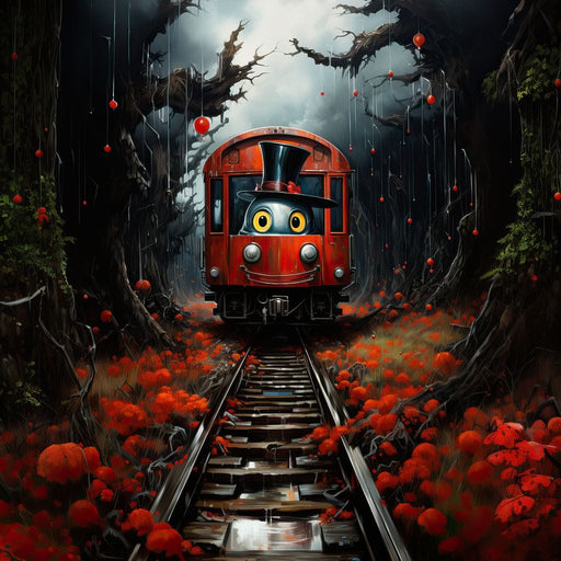 Monster Train Canvas Print