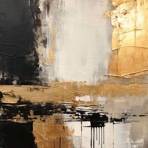 Gold Amber Shades Canvas Print