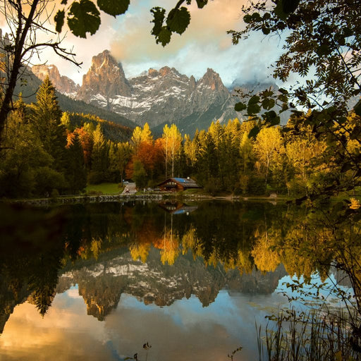 Lake Welsperg - Enzo Canvas Print