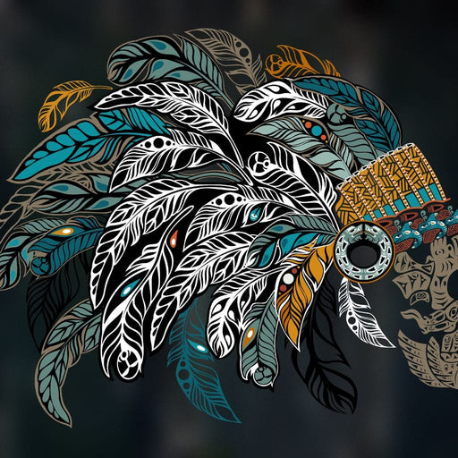 Ornamental Skull Canvas Print