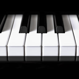 Piano Keys | NicheCanvas