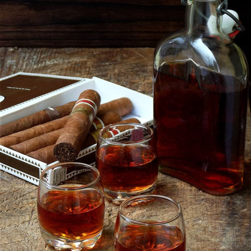 Cigars & Cognac Canvas Print