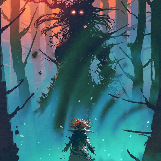 Witch in the Woods Canvas Print