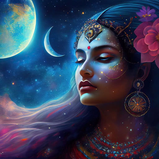 Radha Constellation Canvas Print