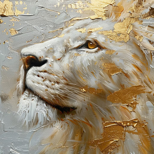 Golden Sovereign Stare Canvas Print