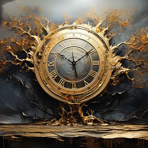 Time Masters Tree - Tanni Cylon Canvas Print