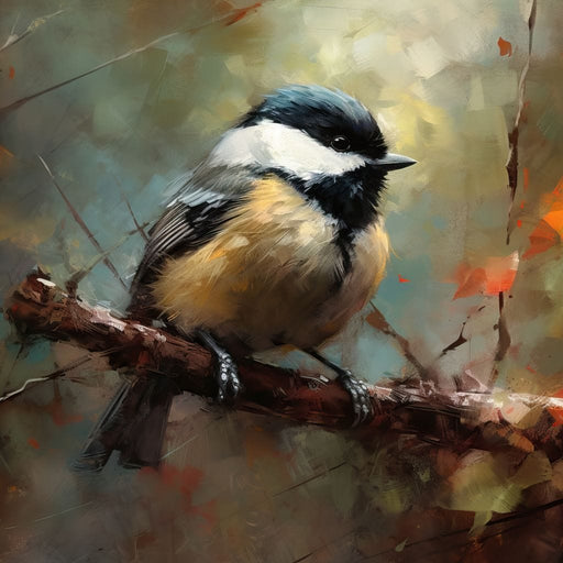 Black-Capped Chickadee - Neal Hackett Canvas Print