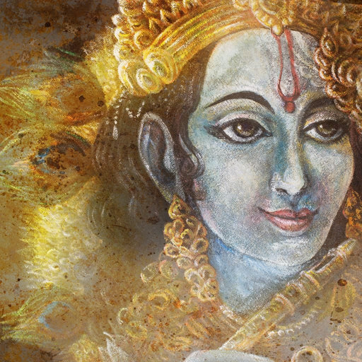 Krishna Canvas Print