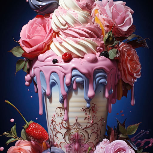 Candy Ice Cream Canvas Print